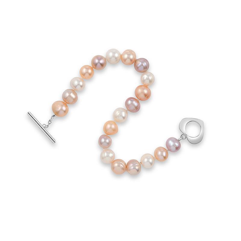 Mermaid's Rainbow Pearl Bracelet